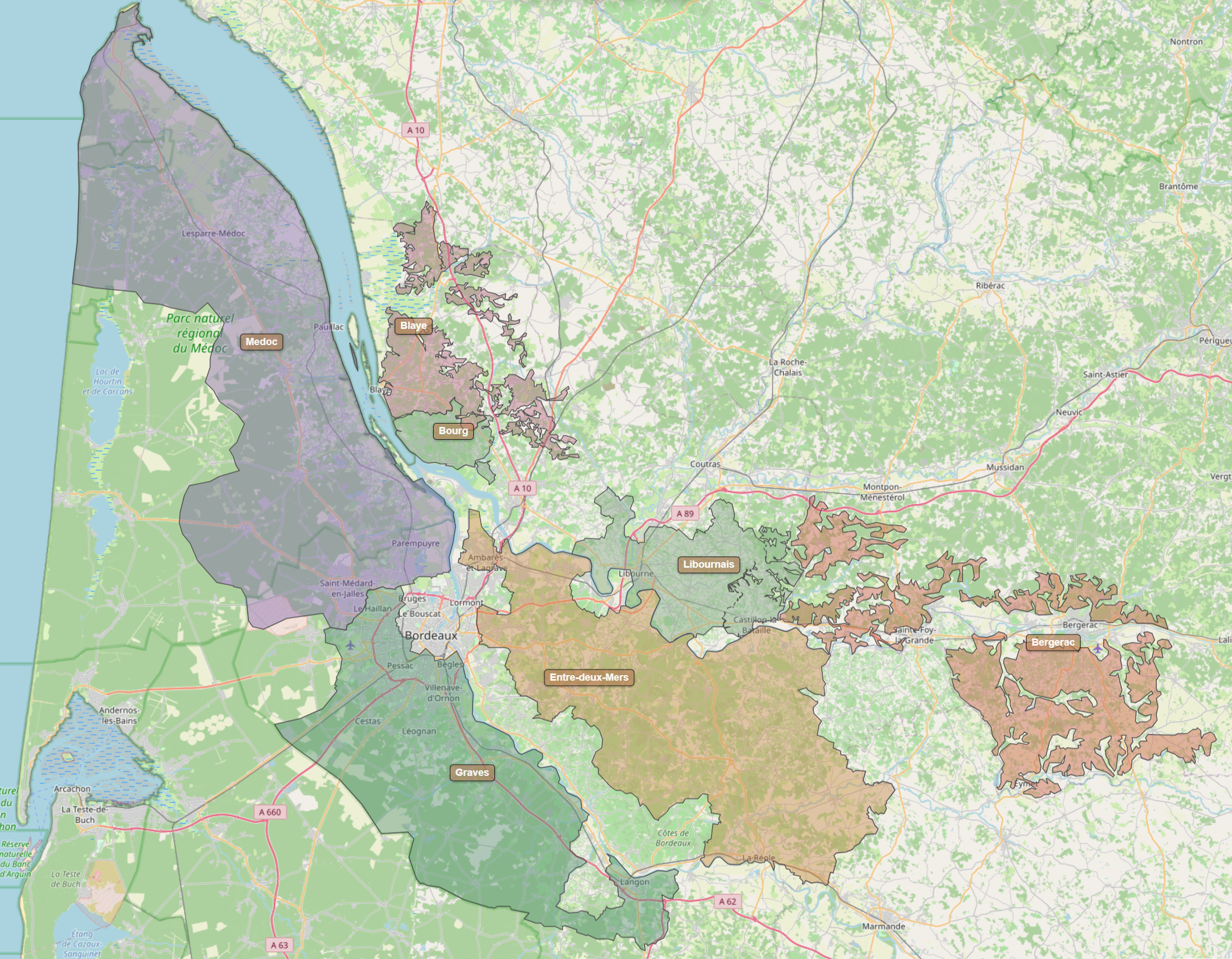 Billede fra regionen Bordeaux