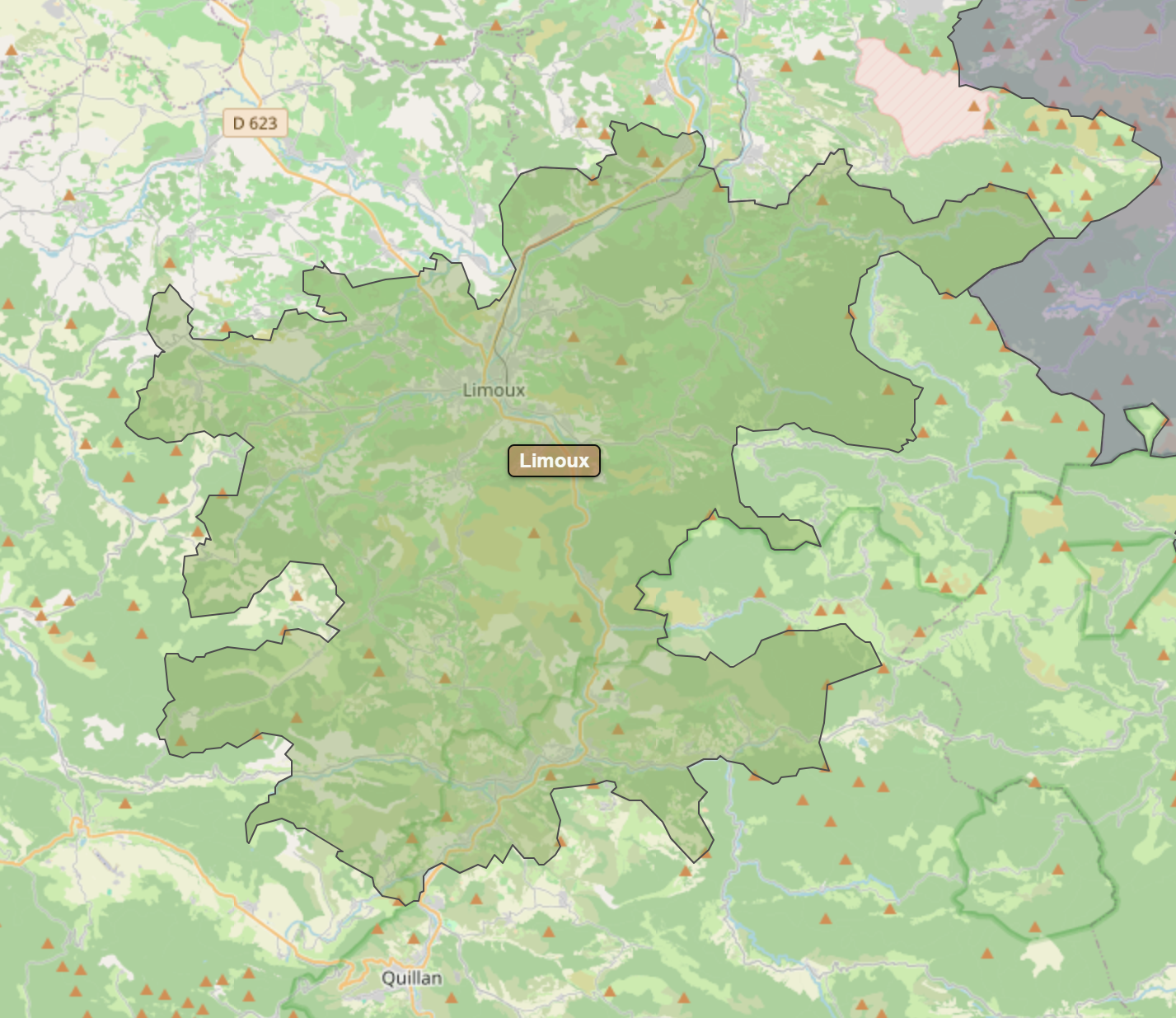 Billede fra regionen Limoux