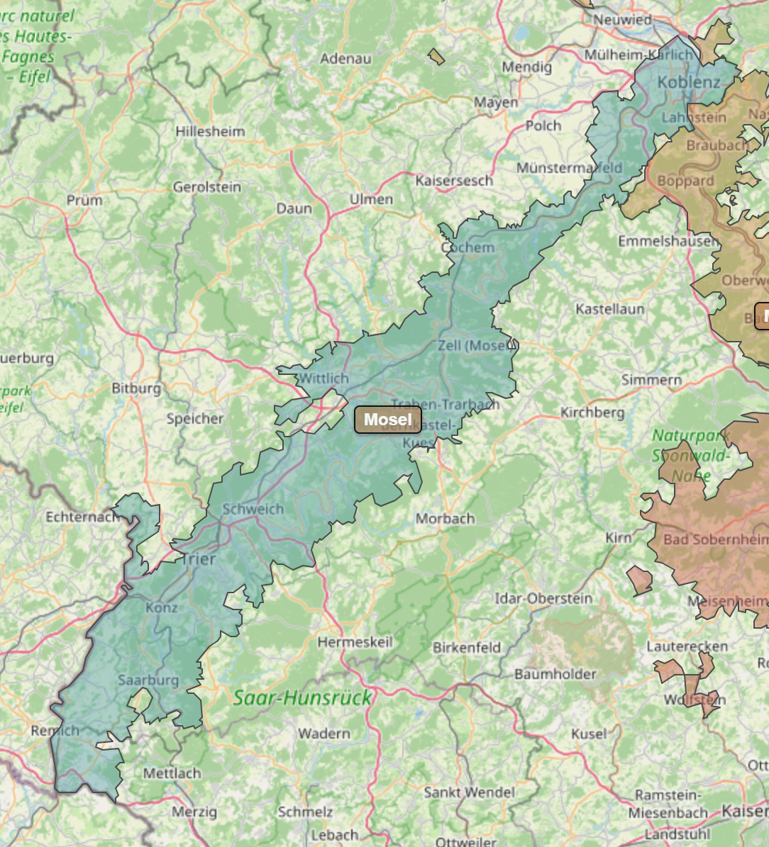 Billede fra regionen Mosel