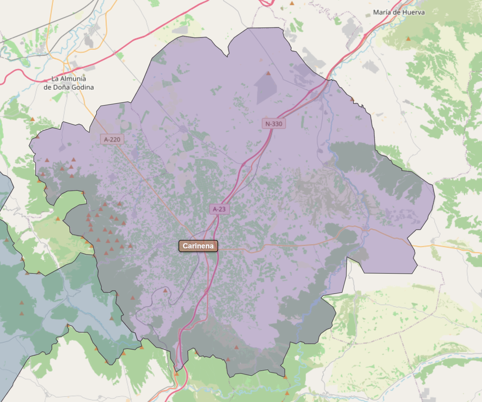 Billede fra regionen Carinena