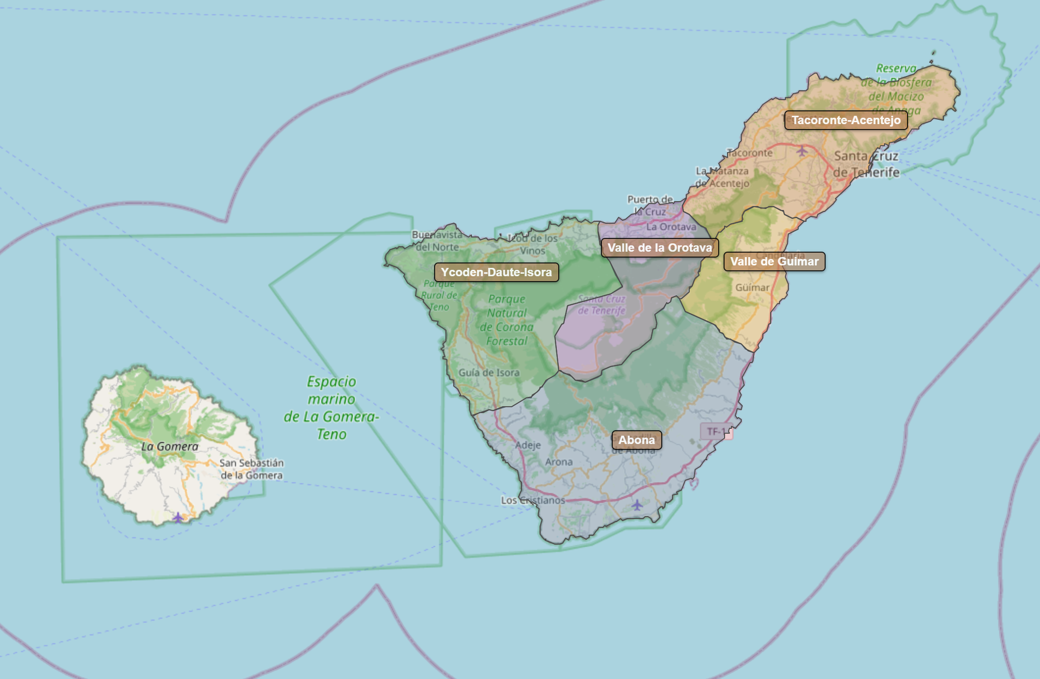 Billede fra regionen Tenerife