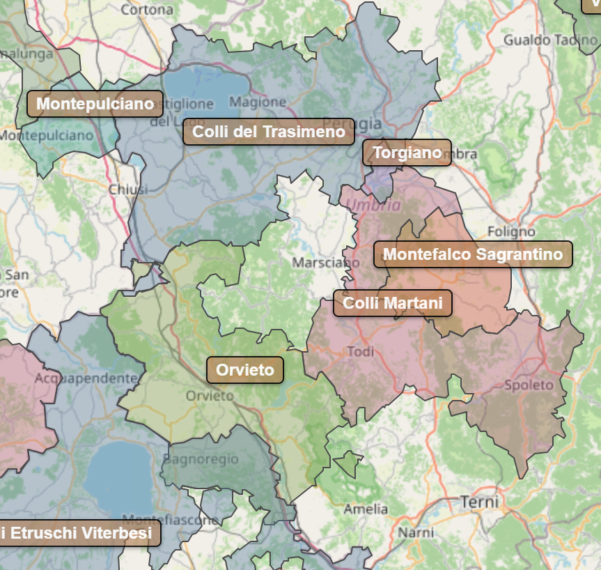 Billede fra regionen Umbrien