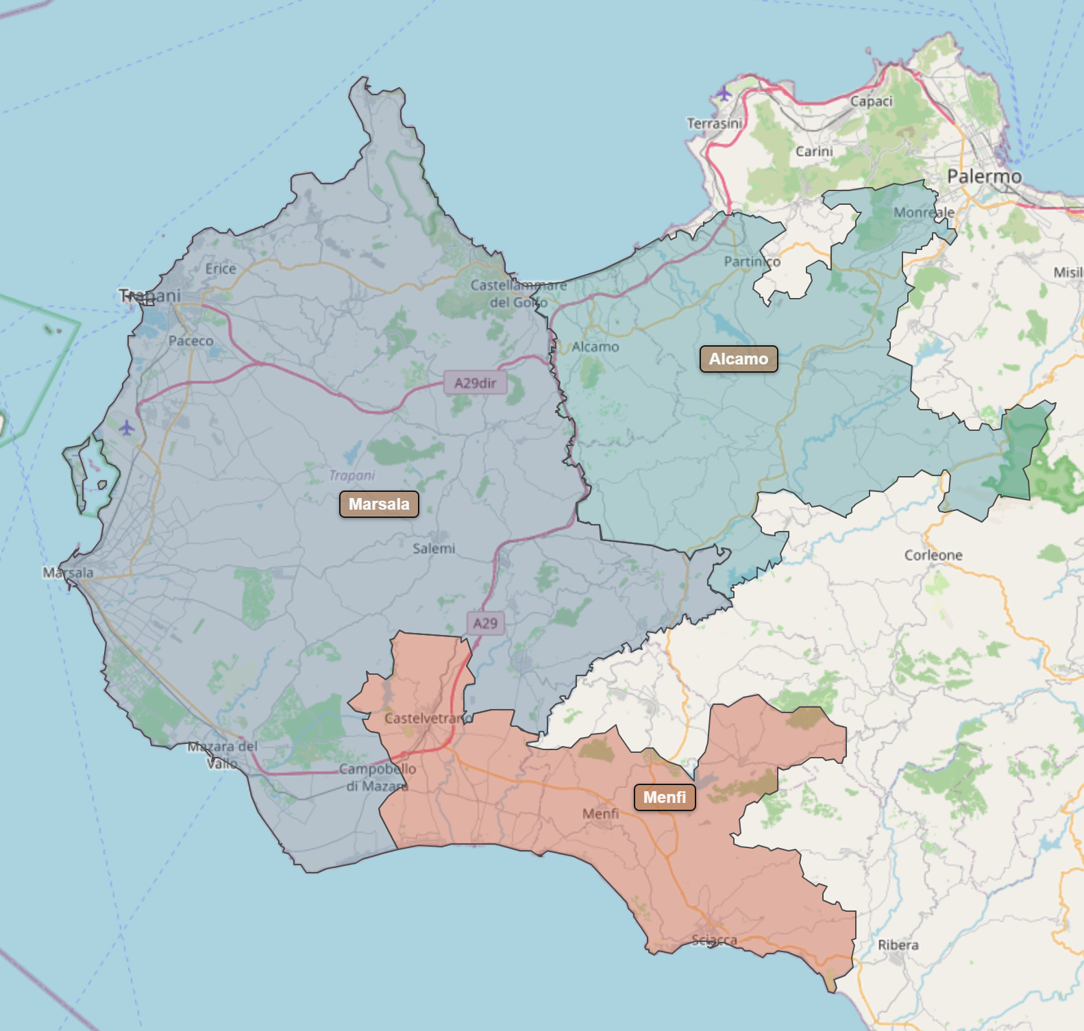 Billede fra regionen Marsala