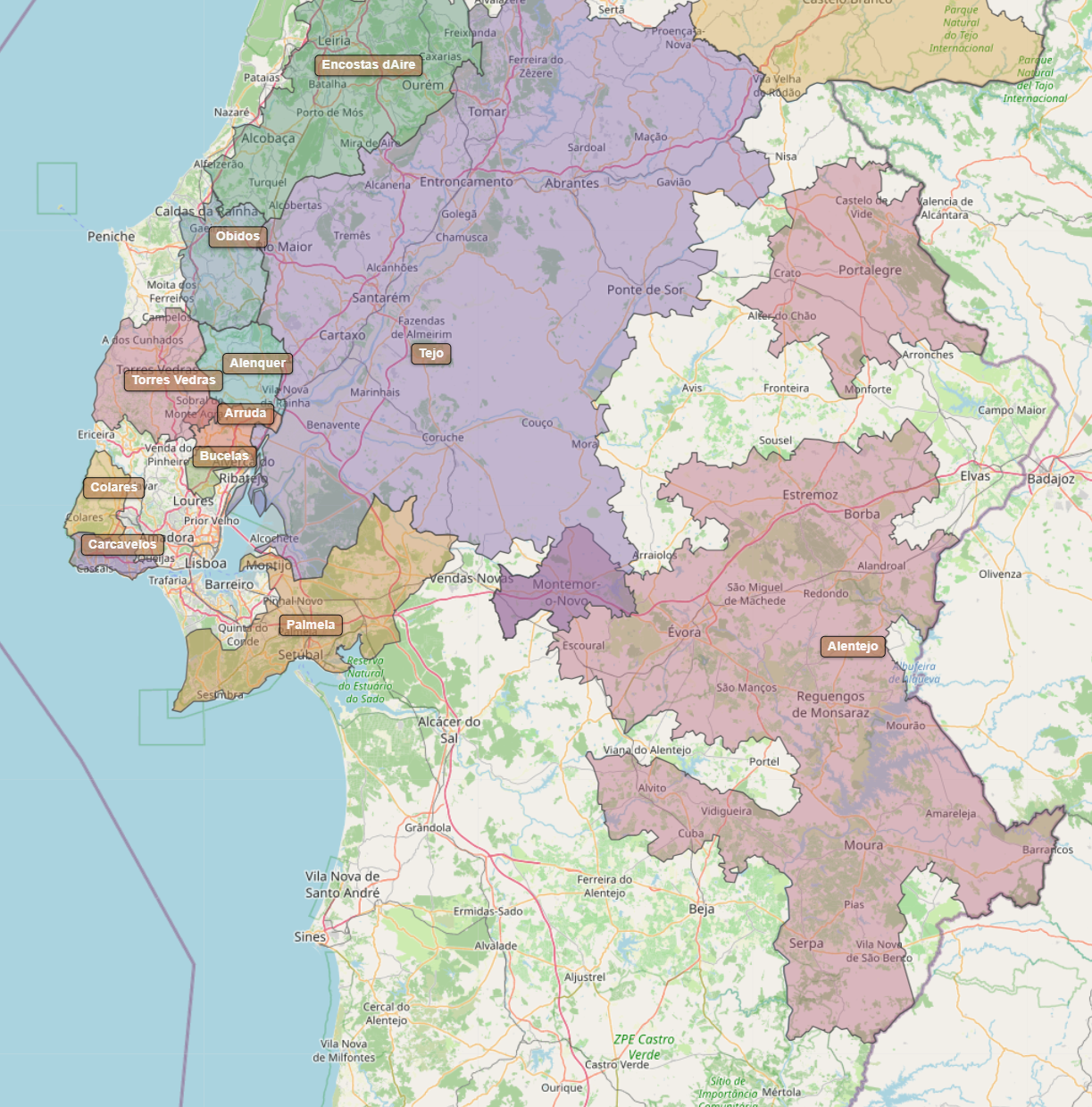 Billede fra regionen Alentejo