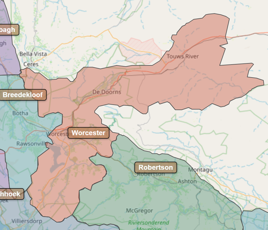 Billede fra regionen Worcester