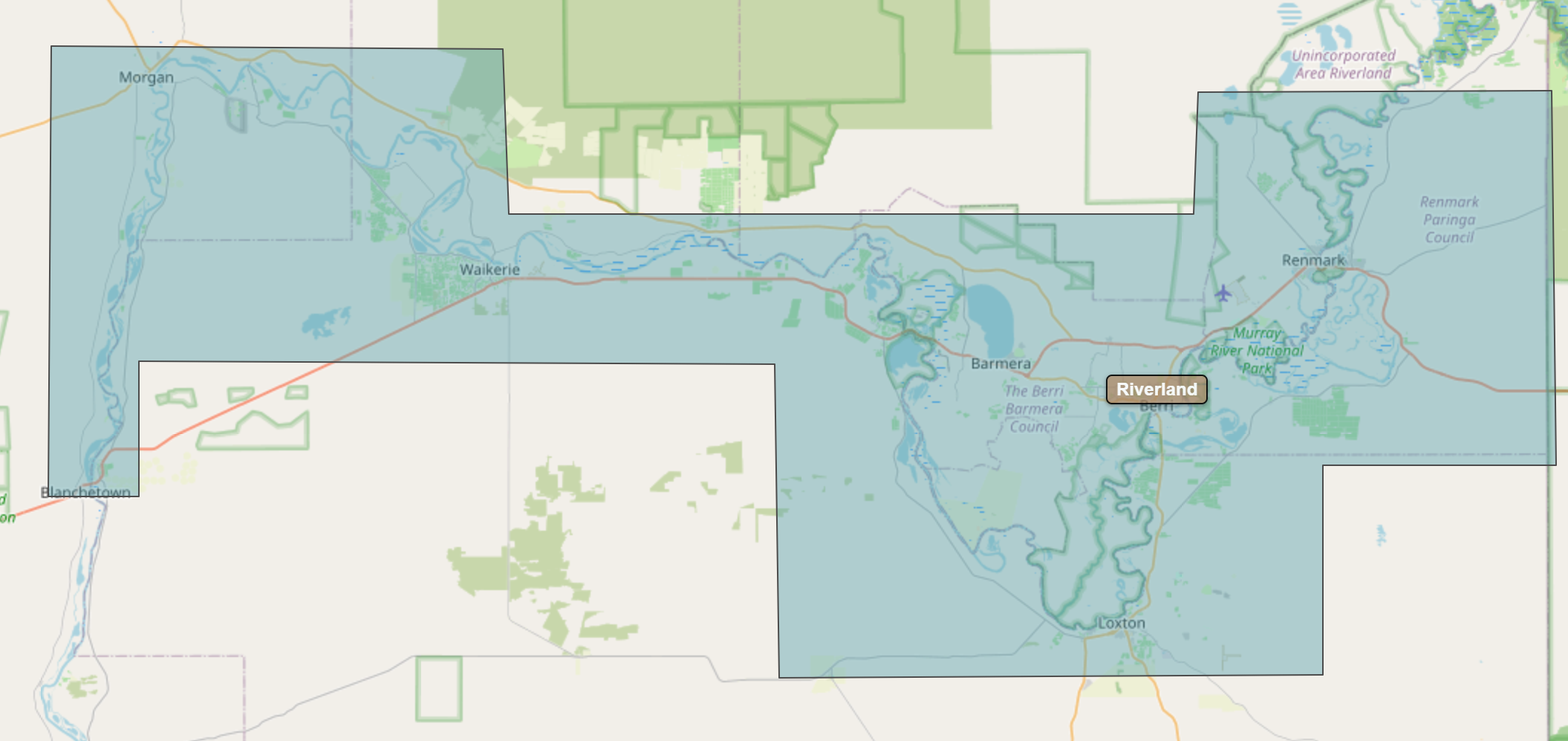 Billede fra regionen Riverland