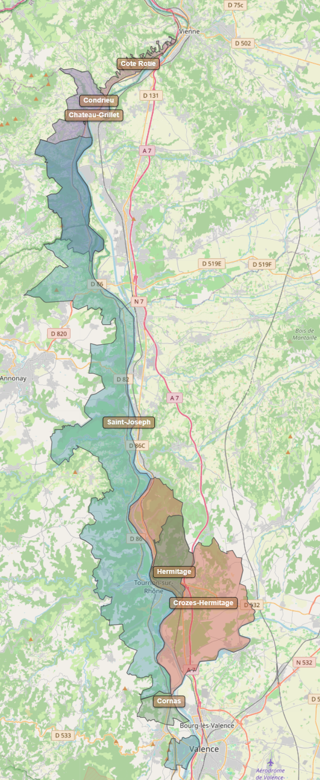Billede fra regionen Nordrhone