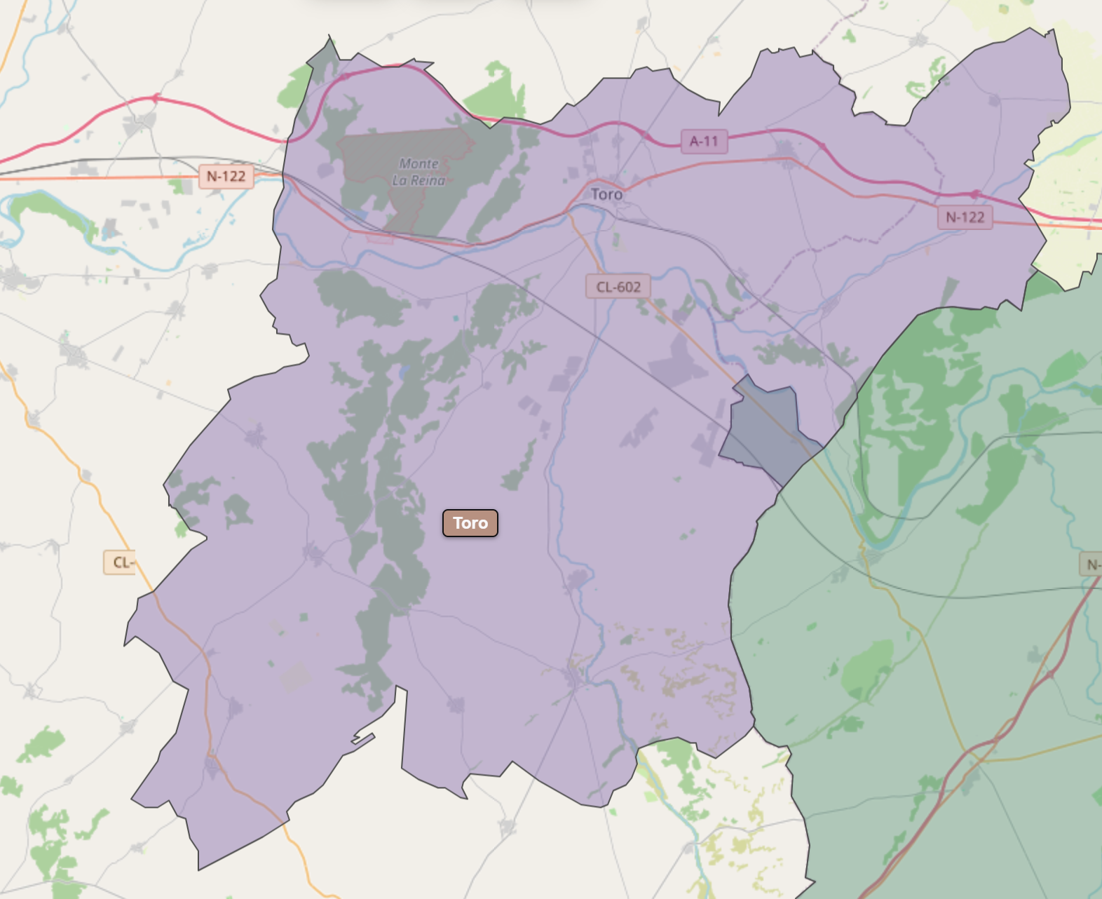 Billede fra regionen Toro
