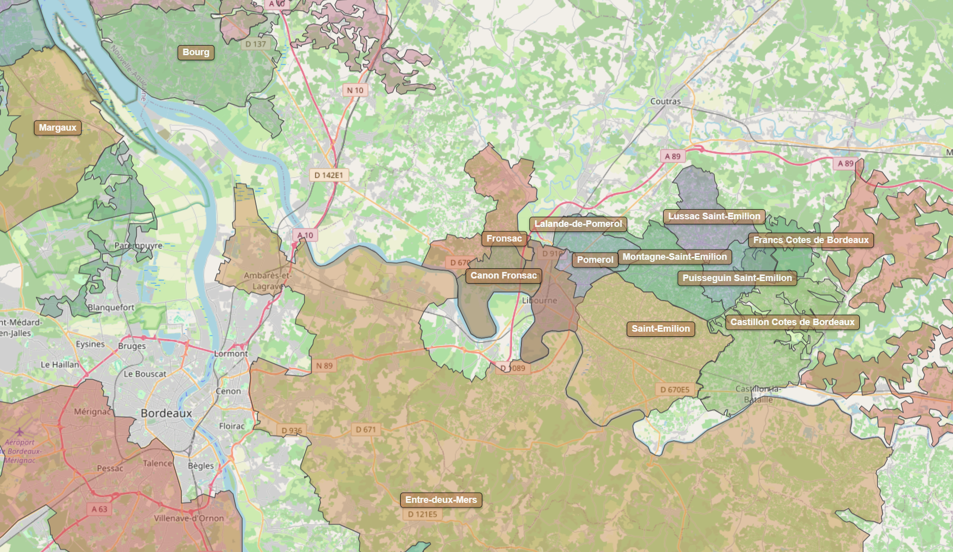 Billede fra regionen Right Bank Bordeaux