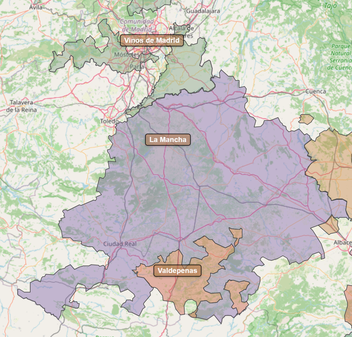 Billede fra regionen La Mancha