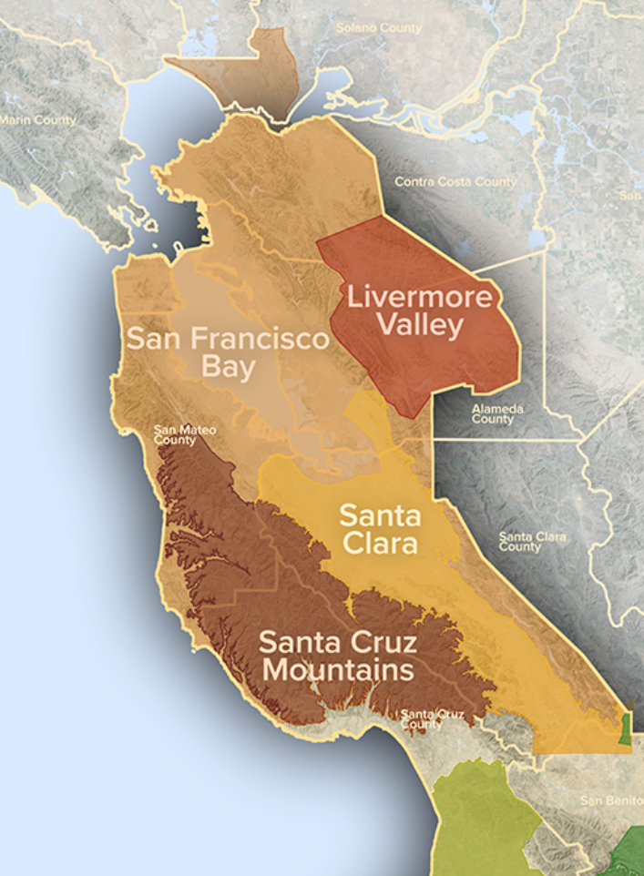 Billede fra regionen Livermore Valley