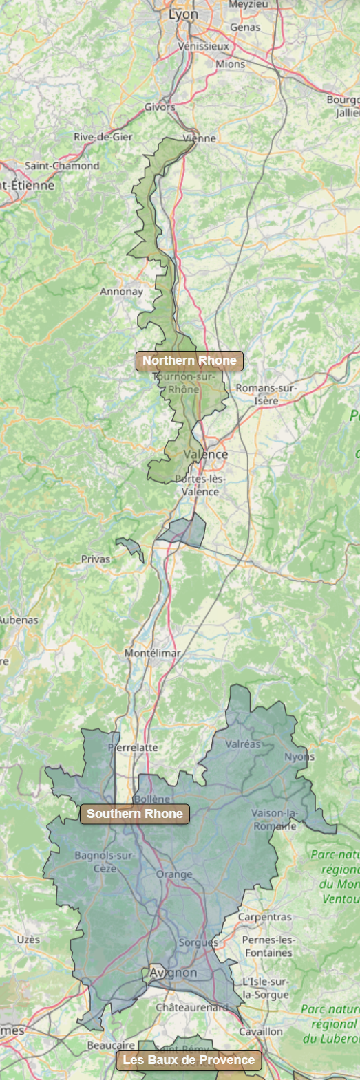 Billede fra regionen Rhone