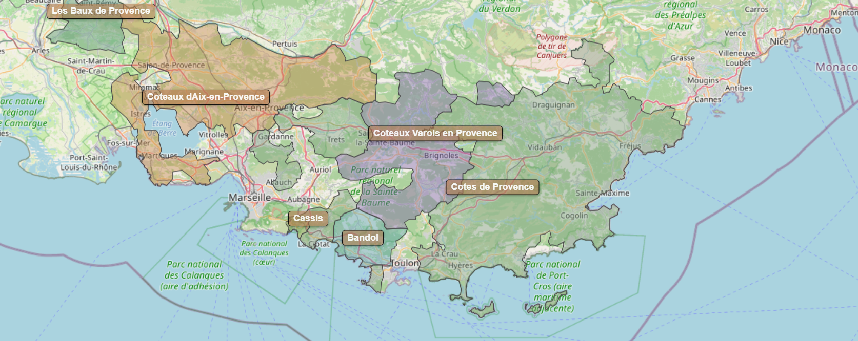 Billede fra regionen Provence